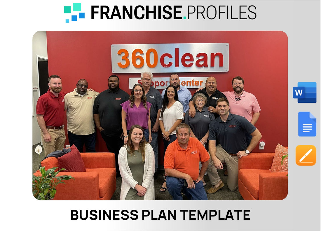 360clean Franchise Business Plan Template