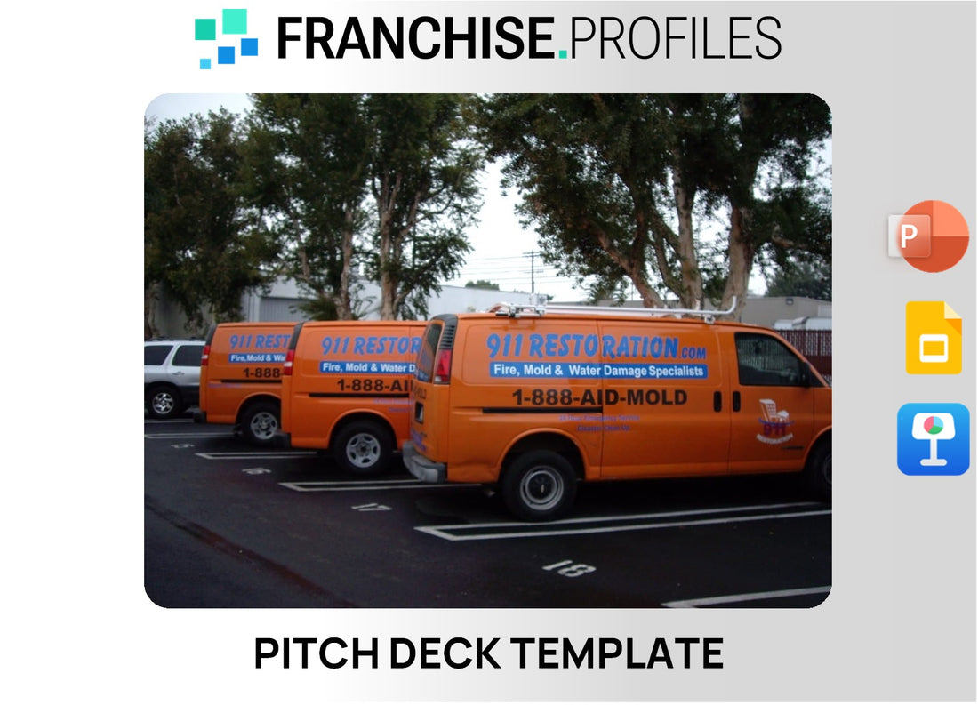 911 Restoration Franchise Pitch Deck Template