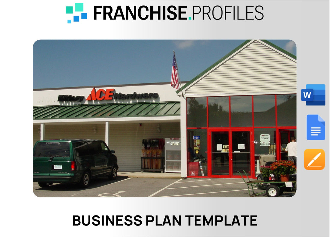 Ace Hardware Franchise Business Plan Template