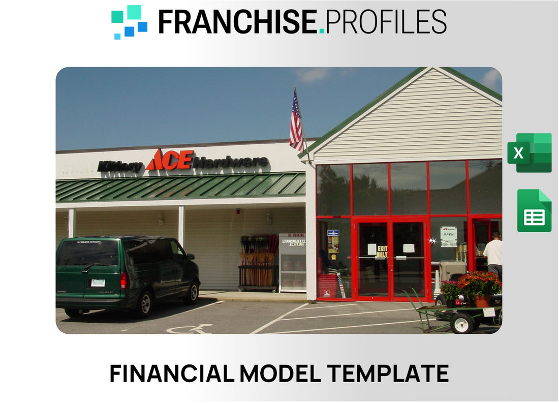 Ace Hardware Franchise Financial Model Template