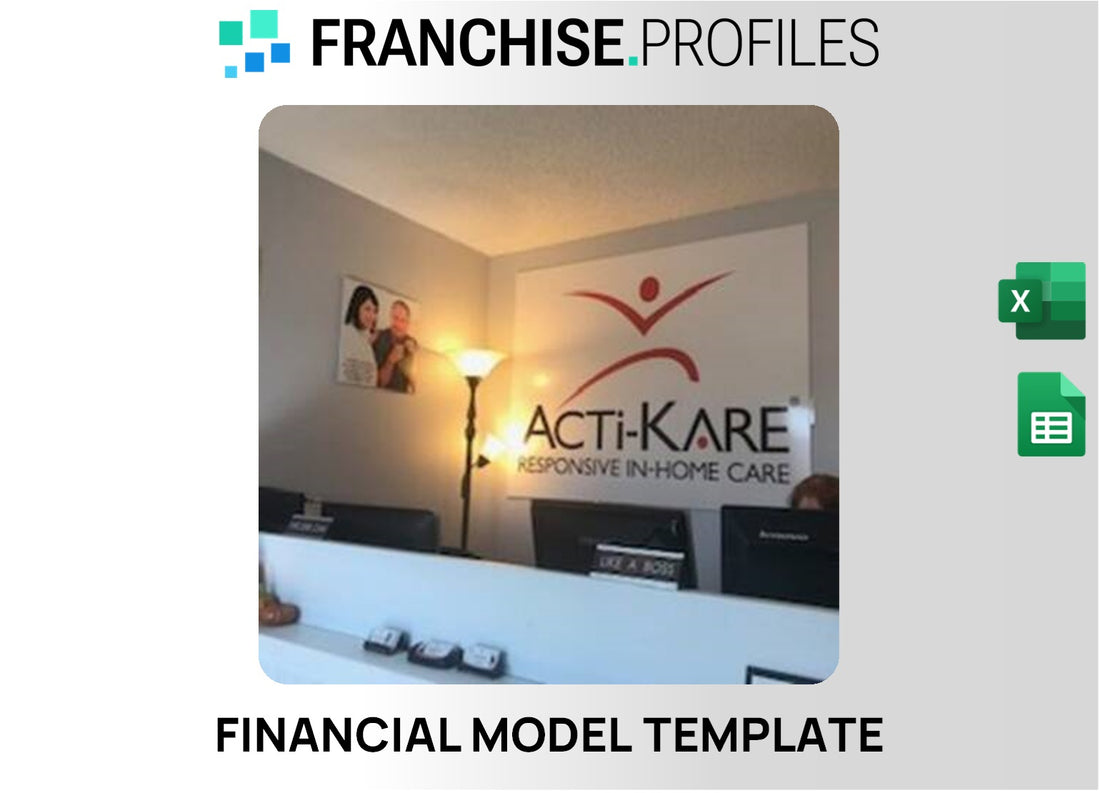 ActiKare In-Home Care Franchise Financial Model Template