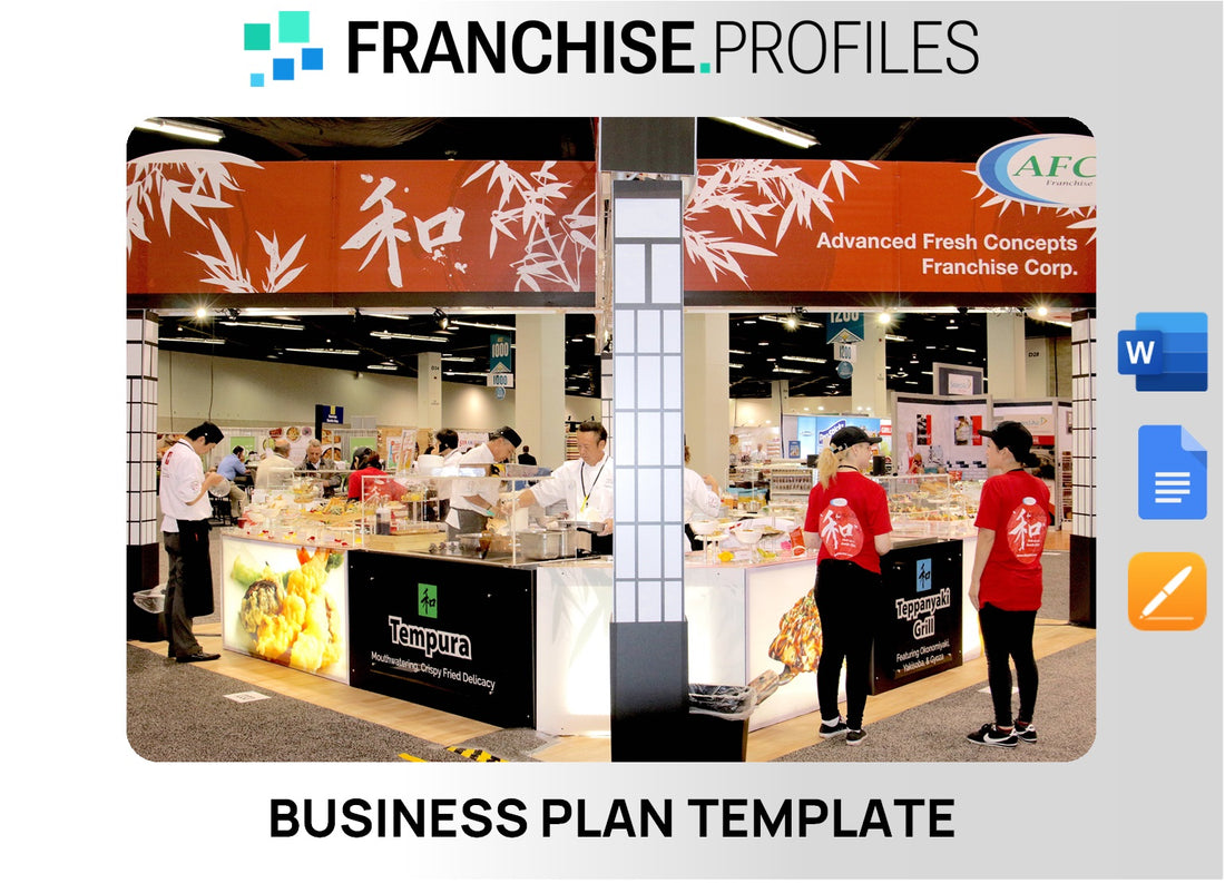 Advanced Fresh Concepts Franchise Business Plan Template