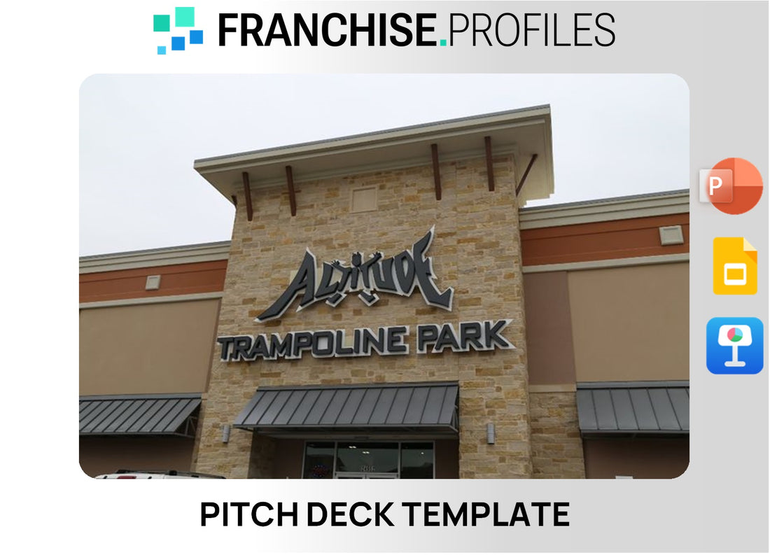Altitude Trampoline Park Franchise Pitch Deck Template