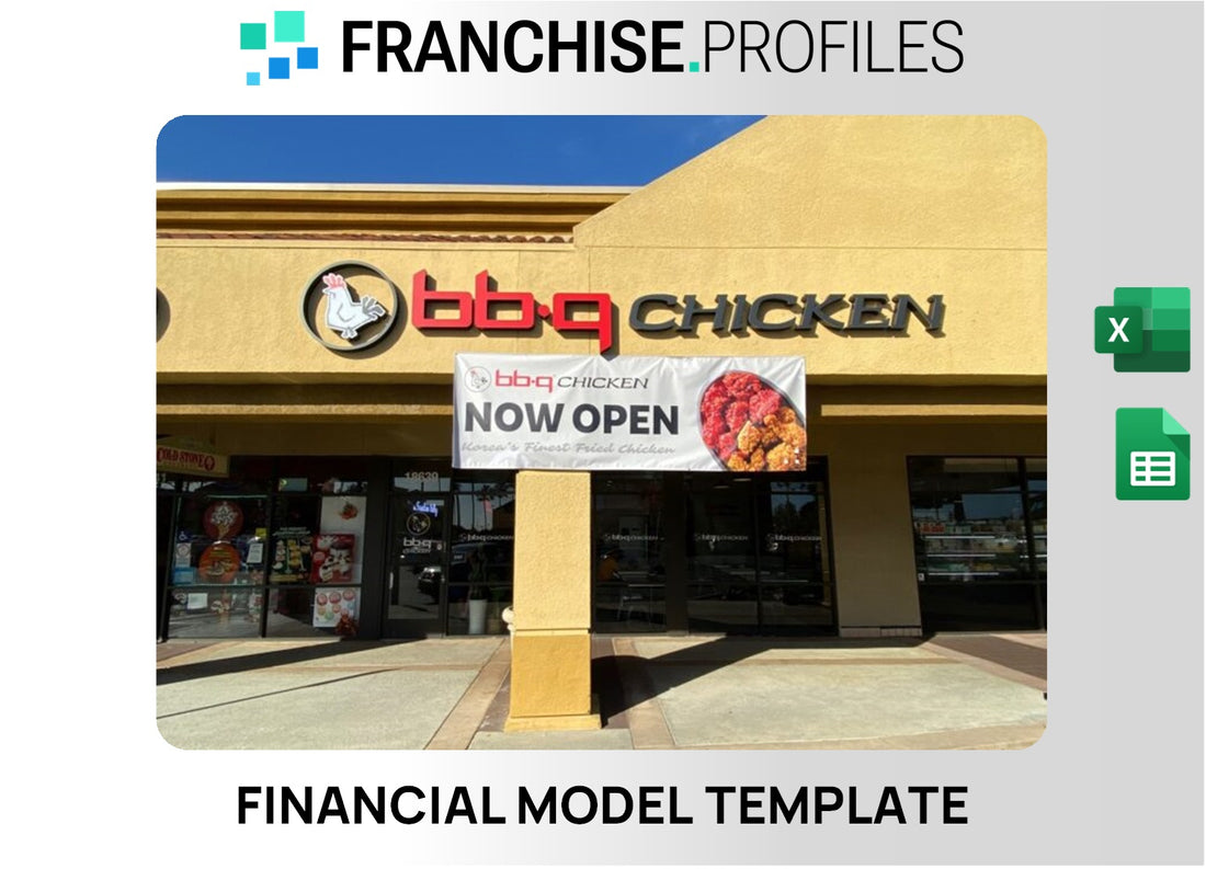 bb.q Chicken Franchise Financial Model Template