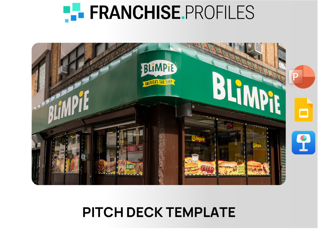Blimpie Franchise Pitch Deck Template