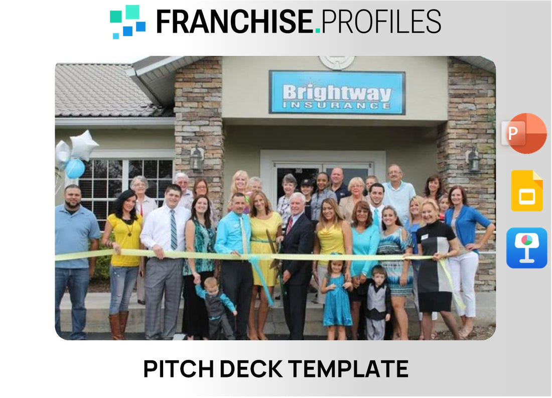 Brightway Associate Agency Franchise Pitch Deck Template