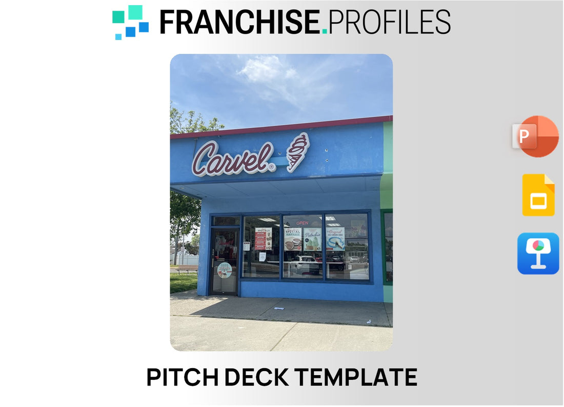 Carvel Franchise Pitch Deck Template