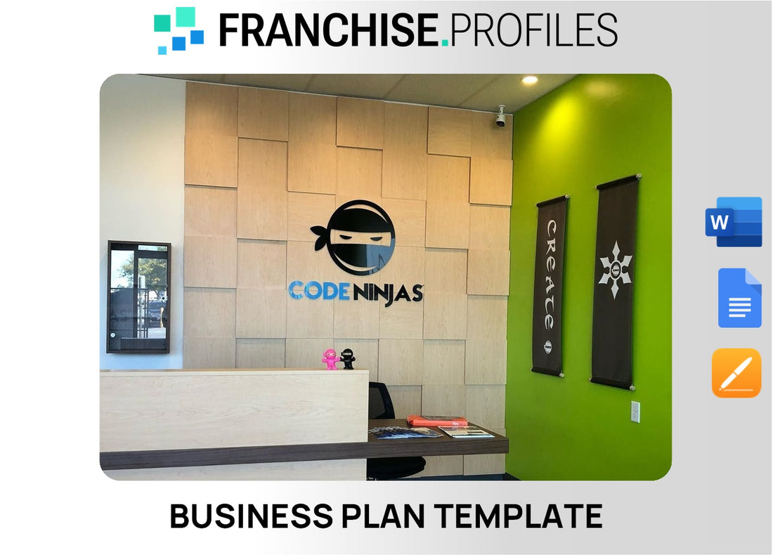 Code Ninjas Franchise Business Plan Template