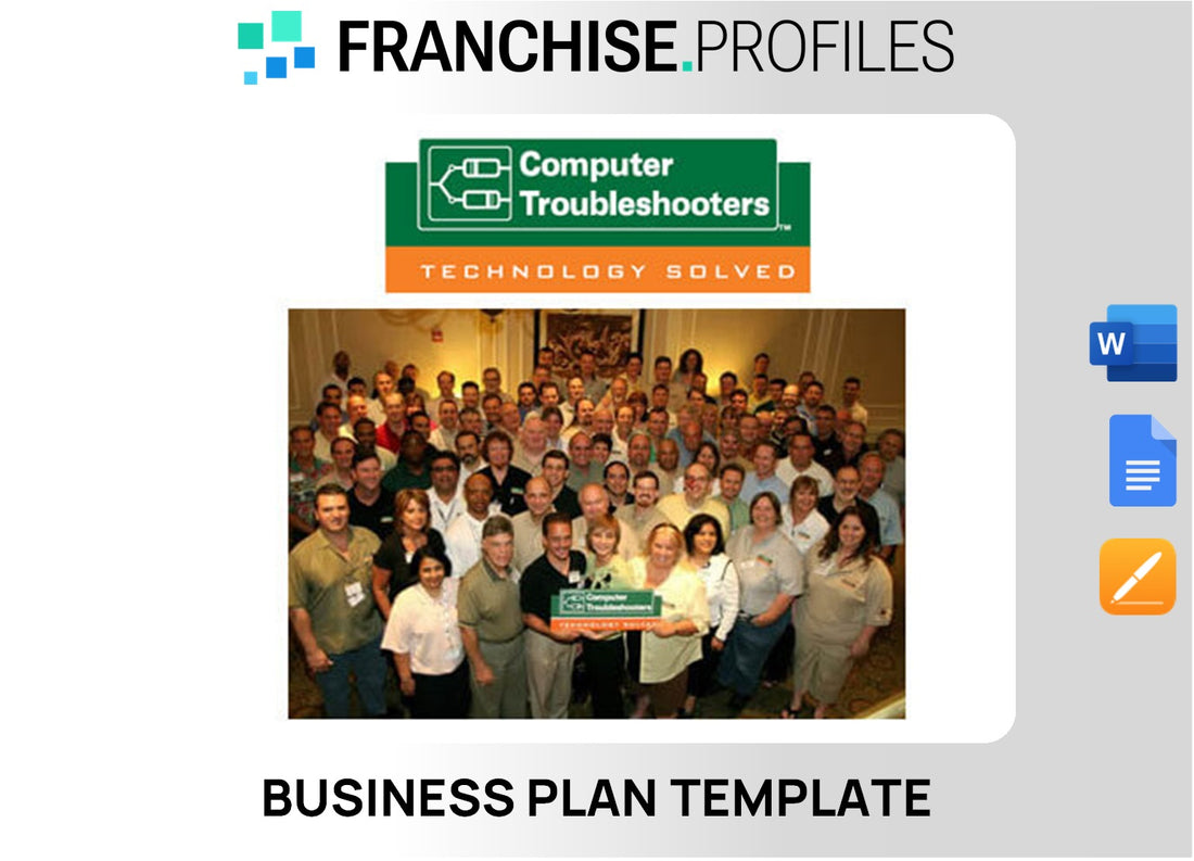 Computer Troubleshooters Franchise Business Plan Template