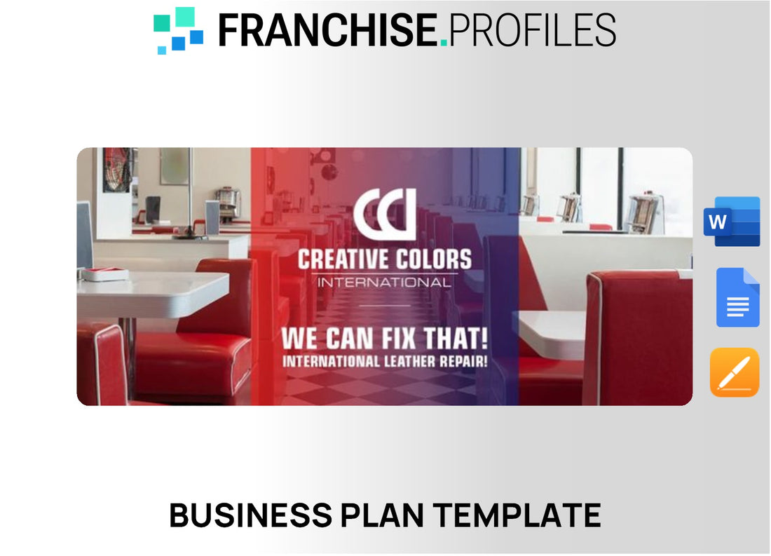 Creative Colors Franchise Business Plan Template