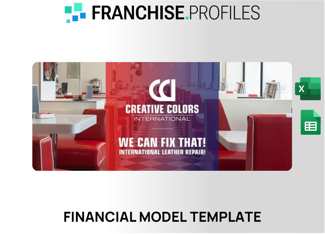 Creative Colors Franchise Financial Model Template