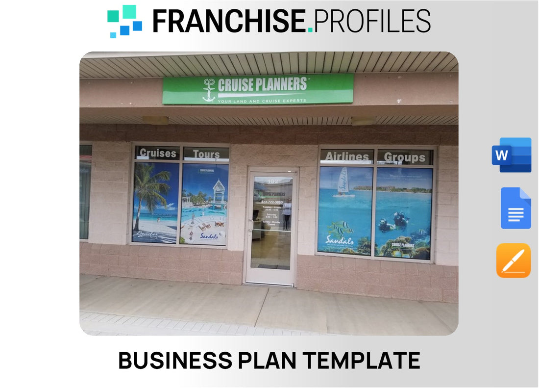 Cruise Planners Franchise Business Plan Template