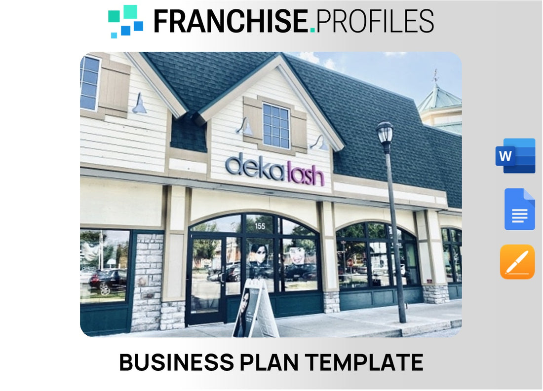 Deka Lash Franchise Business Plan Template