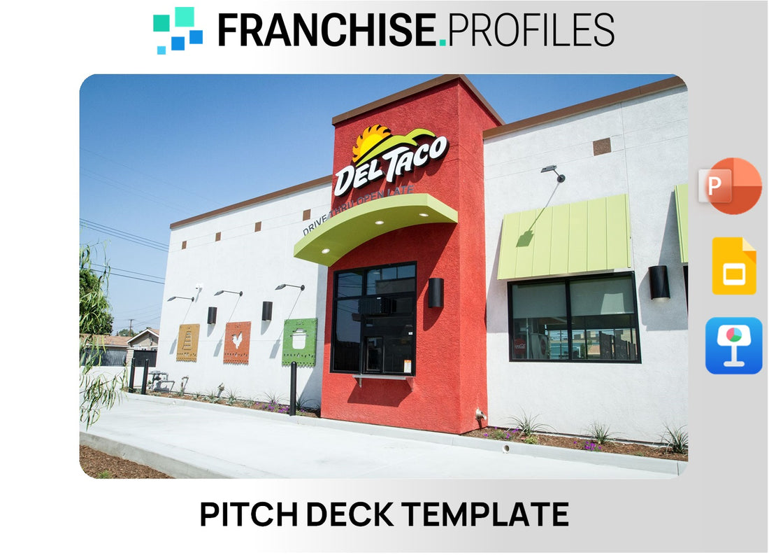 Del Taco Franchise Pitch Deck Template