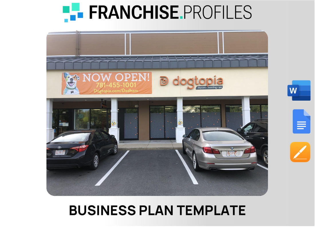 Dogtopia Franchise Business Plan Template