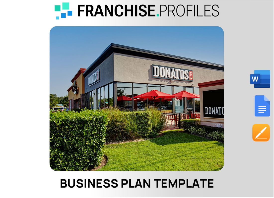 Donatos Pizza Franchise Business Plan Template