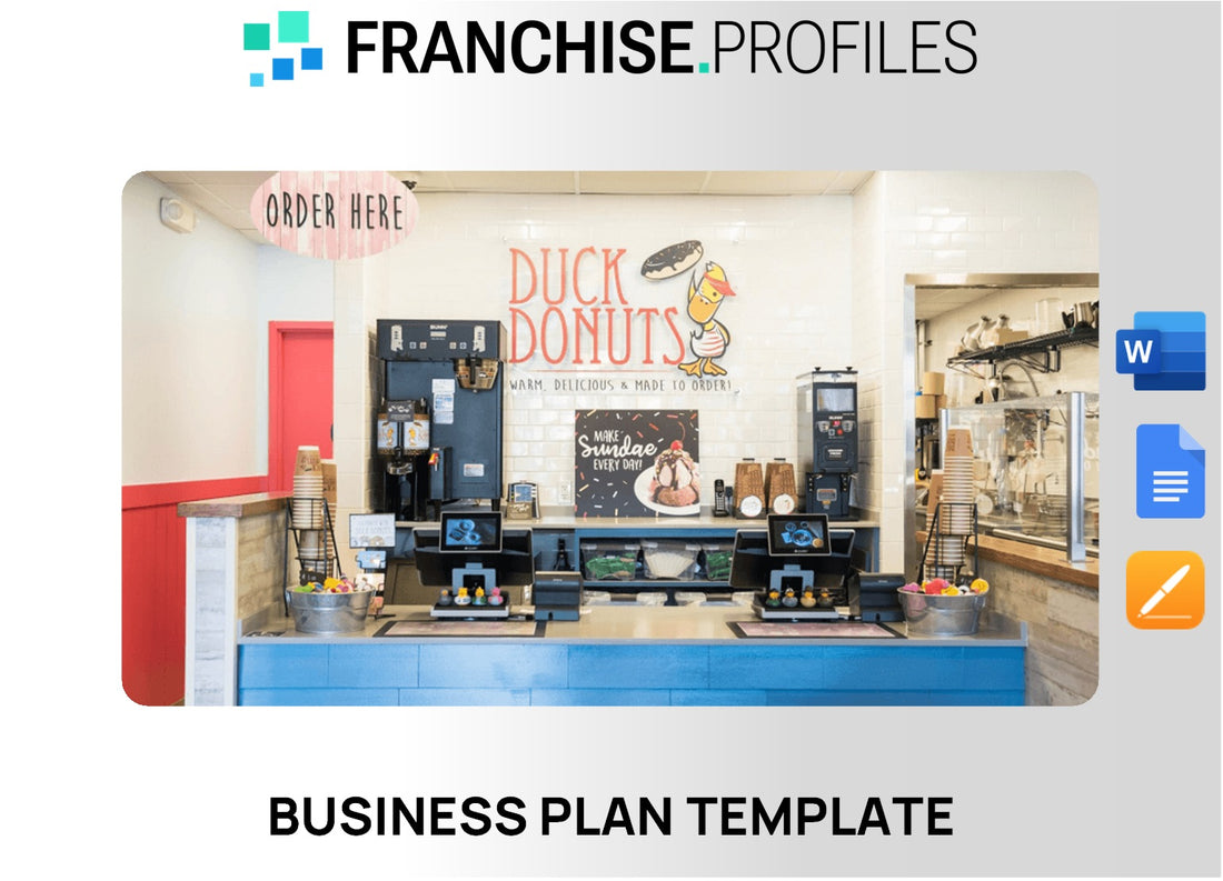 Duck Donuts Franchise Business Plan Template