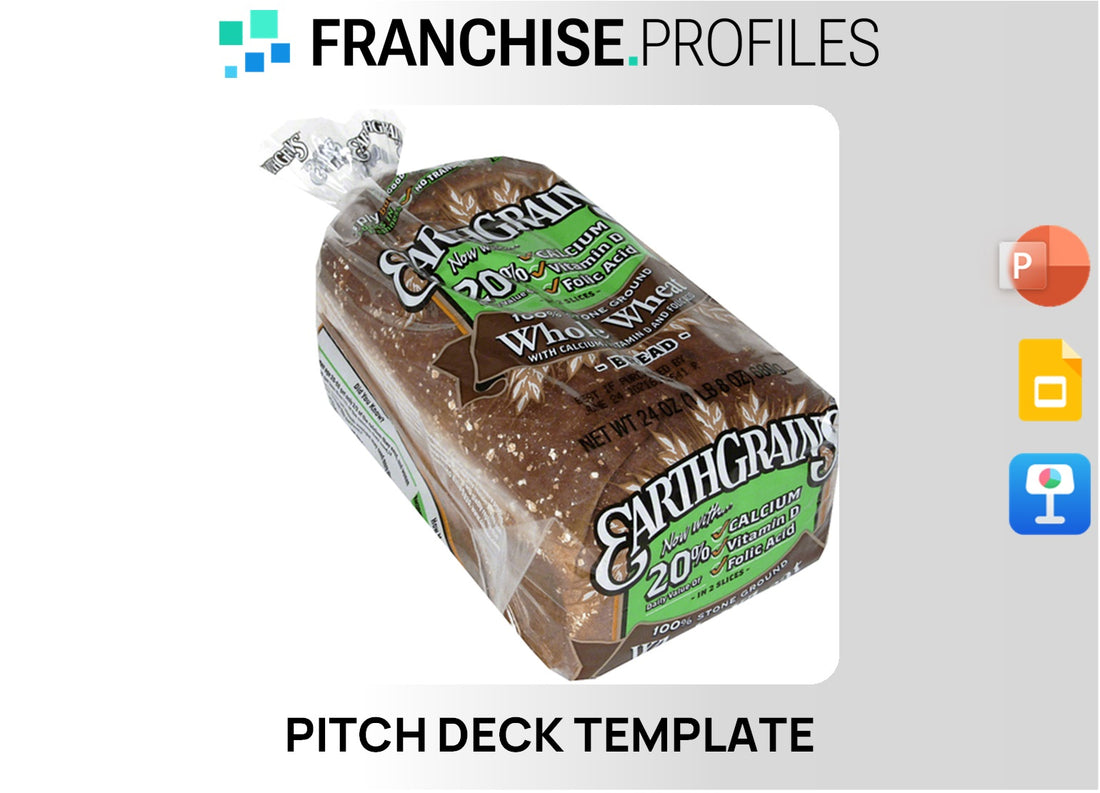 Earthgrains Distribution Franchise Pitch Deck Template