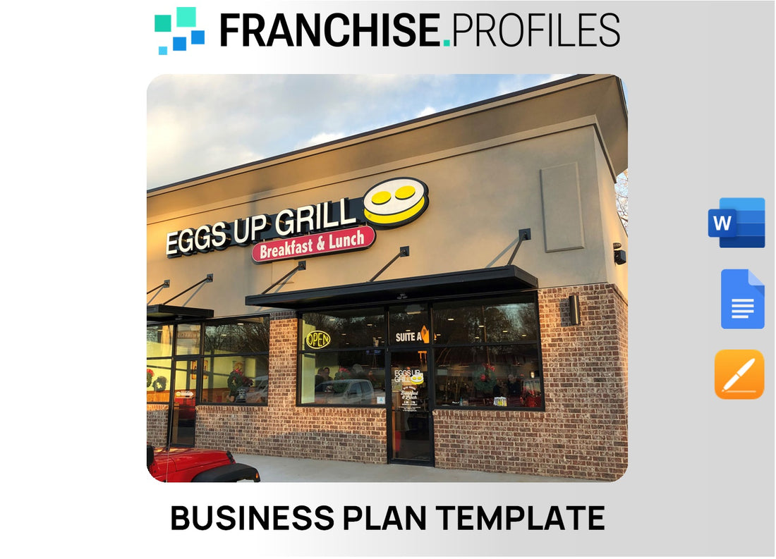 Eggs Up Grill Franchise Business Plan Template