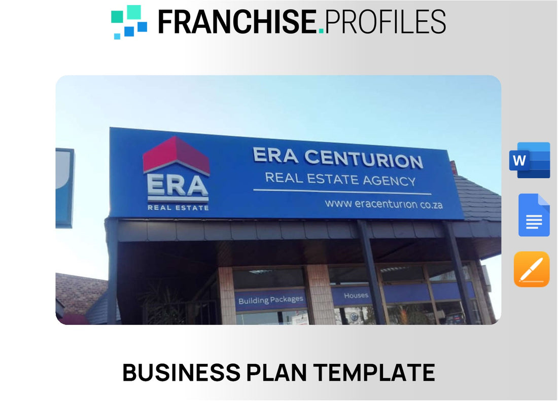ERA Real Estate Franchise Business Plan Template