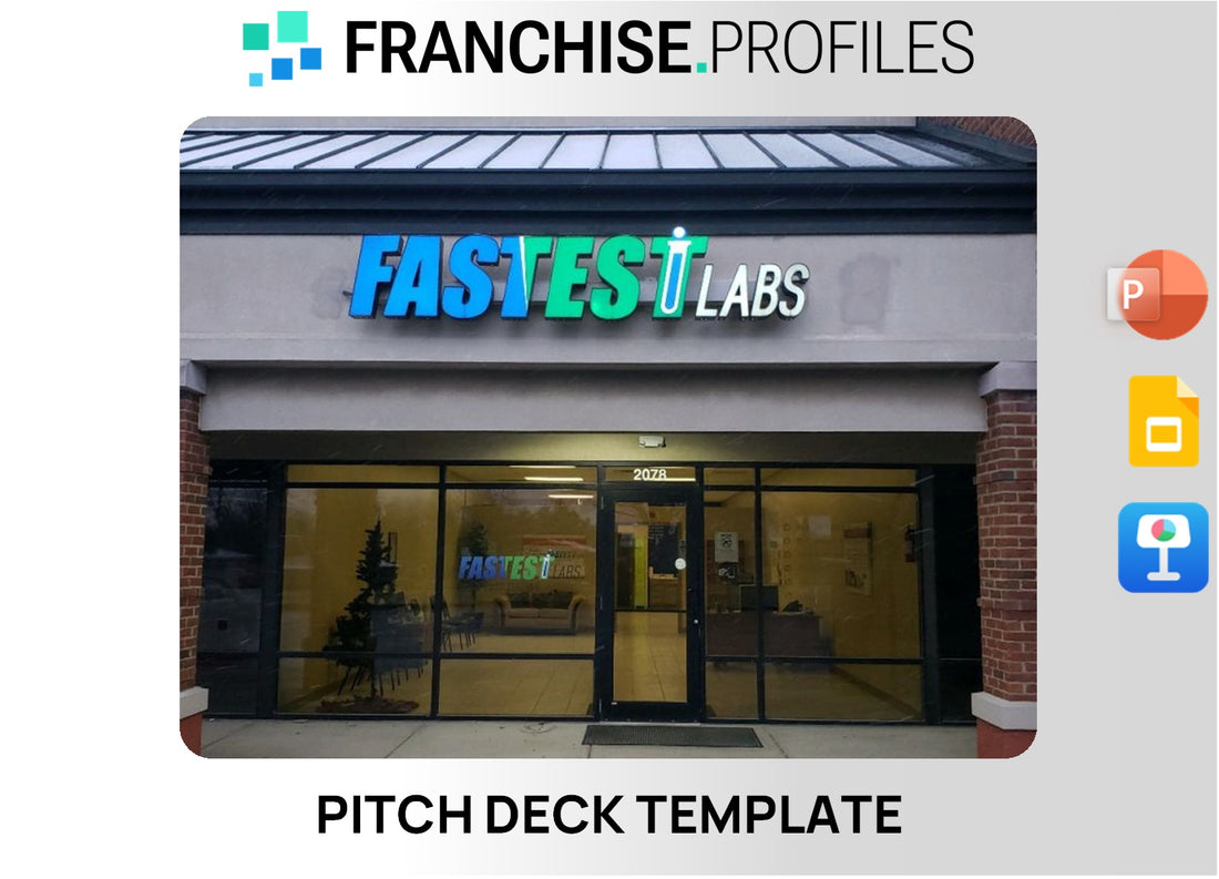 Fastest Labs Franchise Pitch Deck Template
