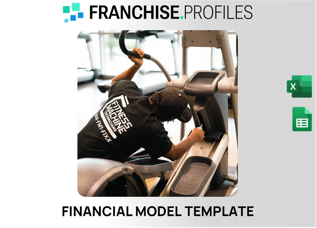 Fitness Machine Technicians Franchise Financial Model Template