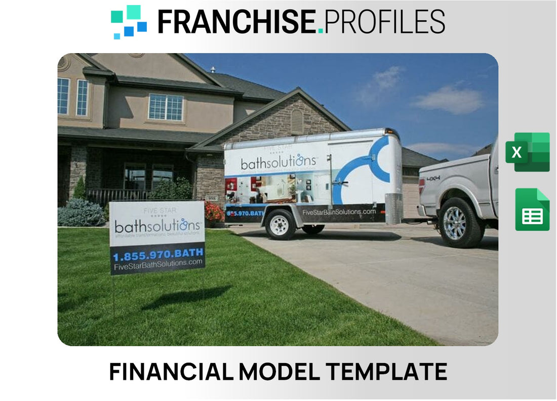 Five Star Bath Solutions Franchise Financial Model Template