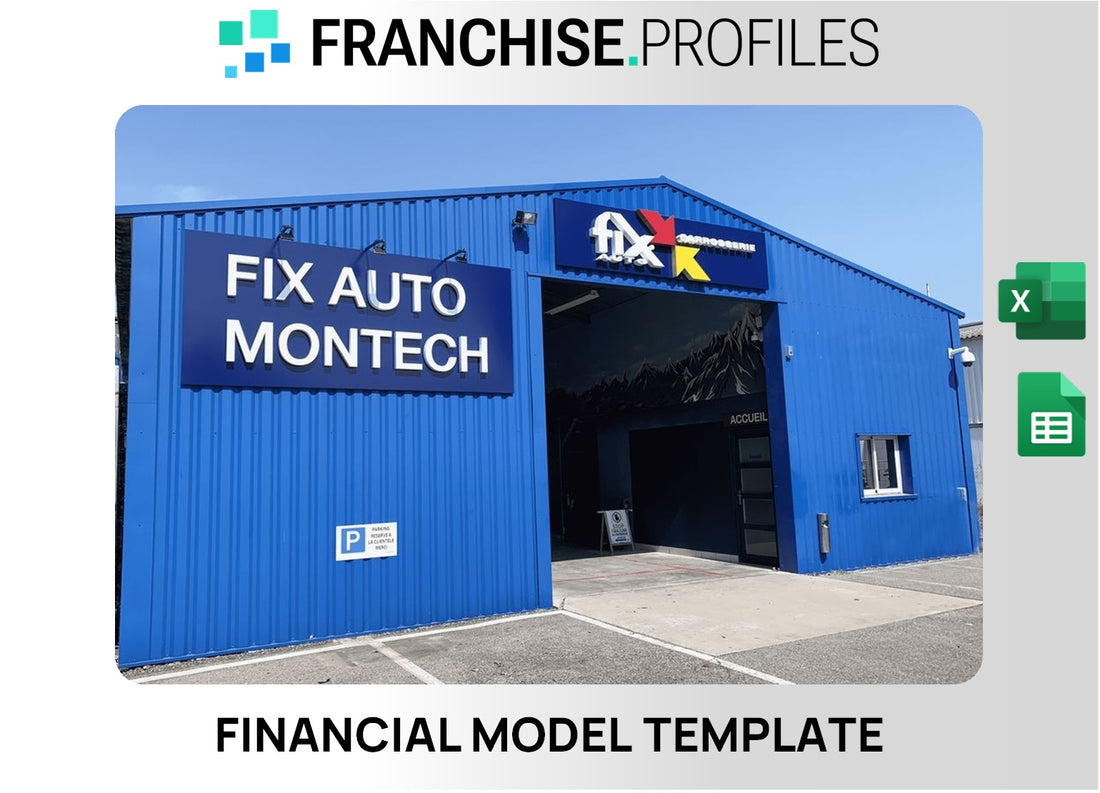 Fix Auto Franchise Financial Model Template