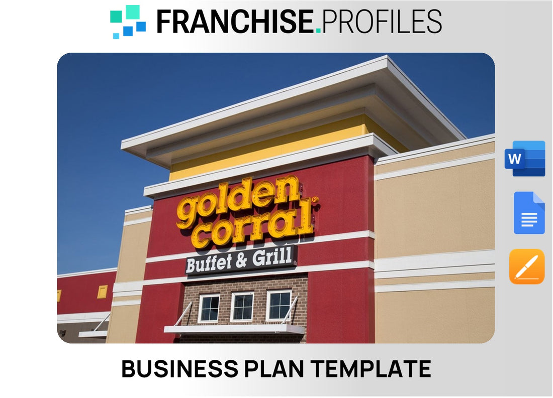 Golden Corral Franchise Business Plan Template