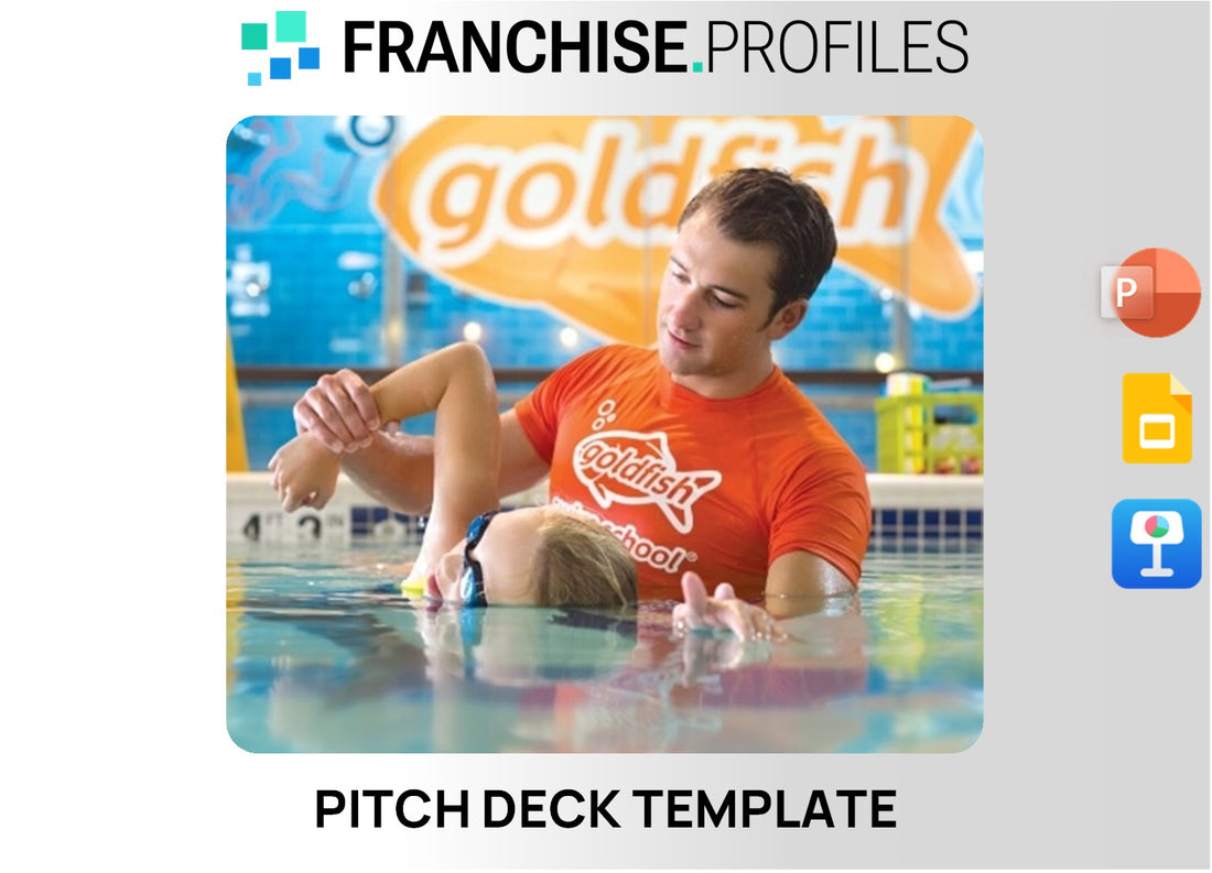 Goldfish Swim School Franchise Pitch Deck Template