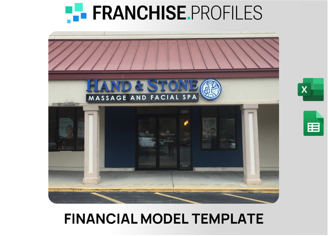 Hand and Stone Massage and Facial Spa Franchise Financial Model Template