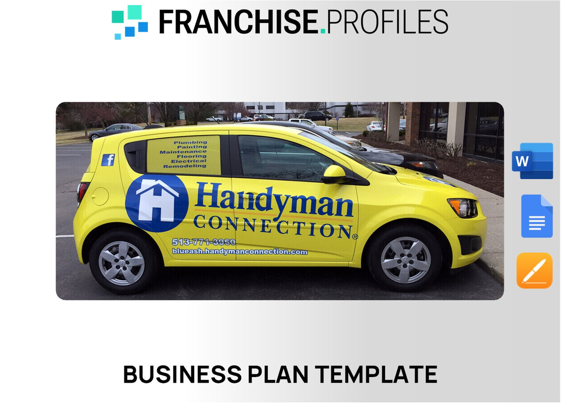 Handyman Connection Franchise Business Plan Template