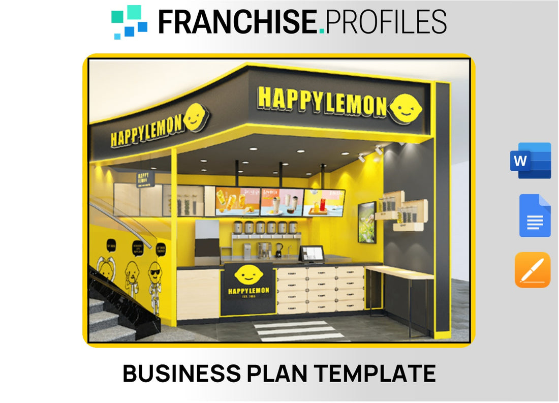 Happy Lemon Franchise Business Plan Template