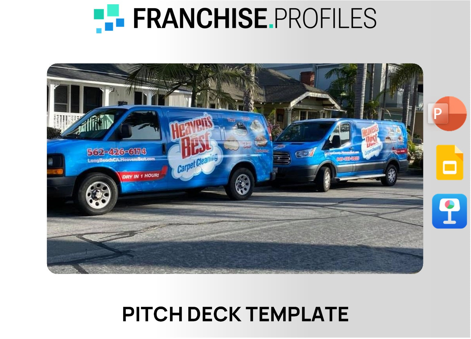 Heaven's Best Franchise Pitch Deck Template – Franchisesbiz.com