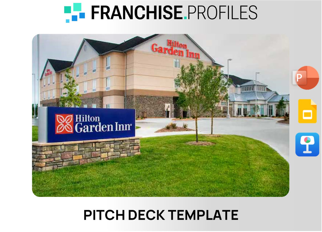 Hilton Garden Inn Franchise Pitch Deck Template