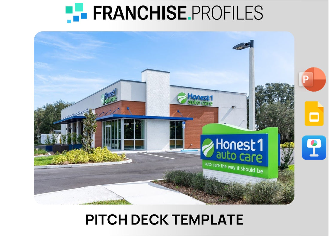Honest-1 Auto Care Franchise Pitch Deck Template