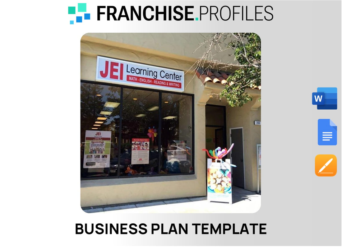 JEI Learning Center Franchise Business Plan Template