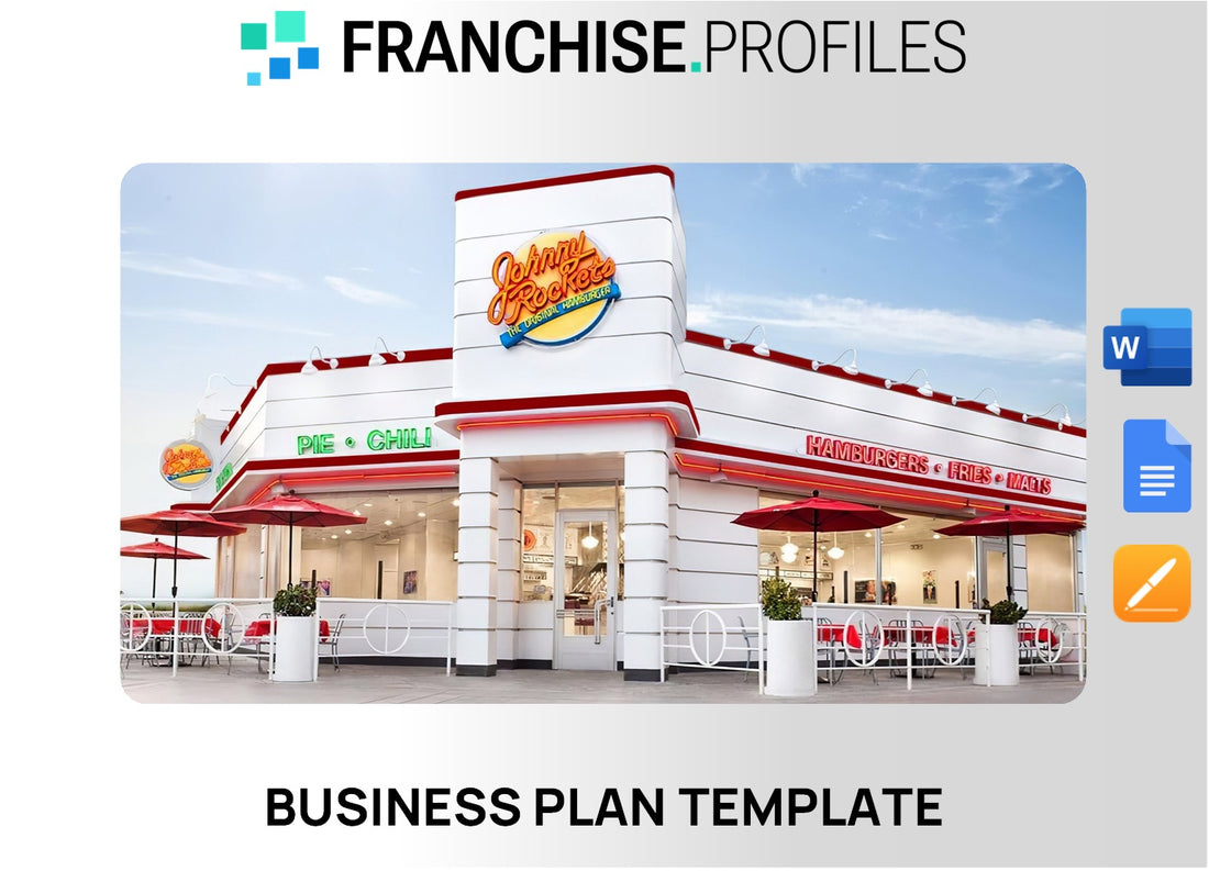 Johnny Rockets Franchise Business Plan Template