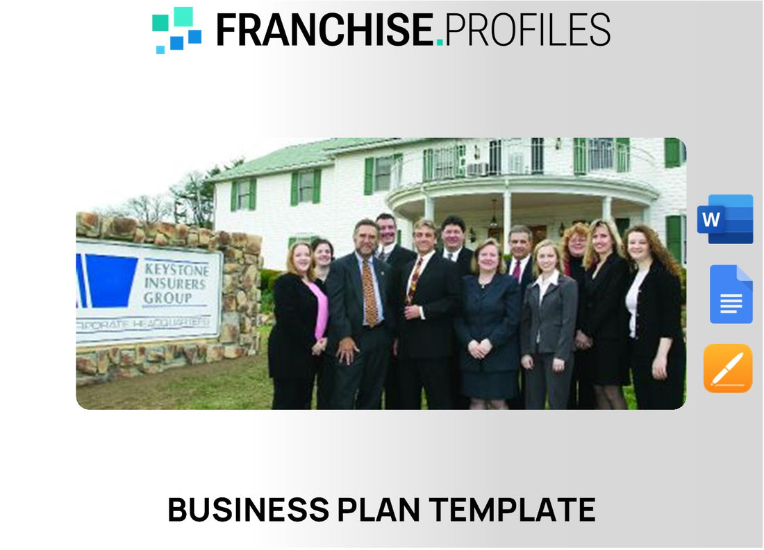 Keystone Insurers Group Franchise Business Plan Template