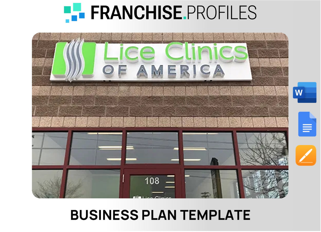 Lice Clinics of America Franchise Business Plan Template