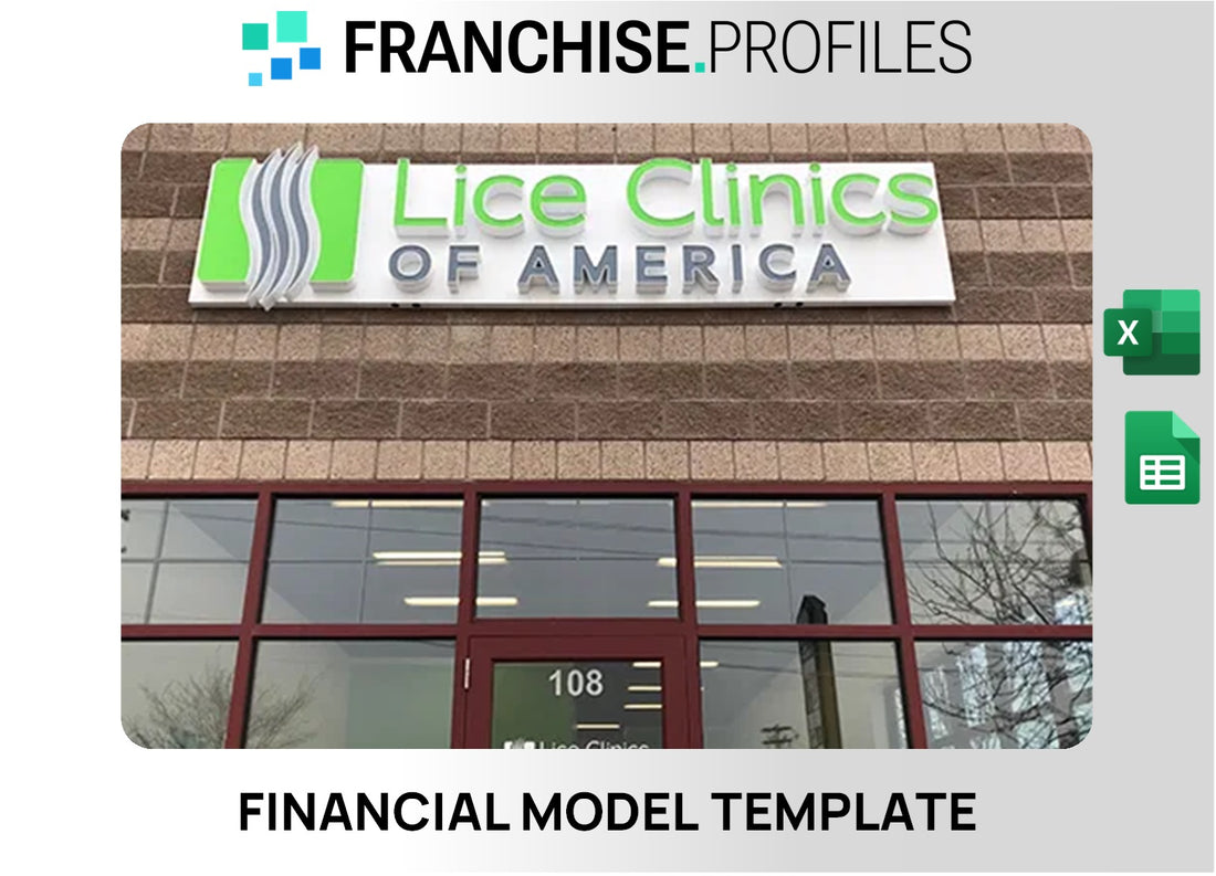 Lice Clinics of America Franchise Financial Model Template