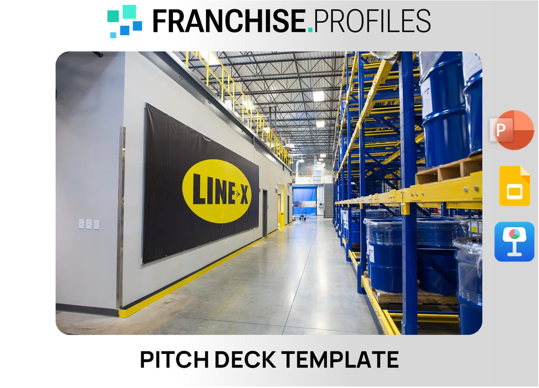 LINE-X Franchise Pitch Deck Template
