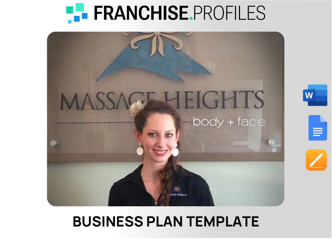 Massage Heights Franchise Business Plan Template