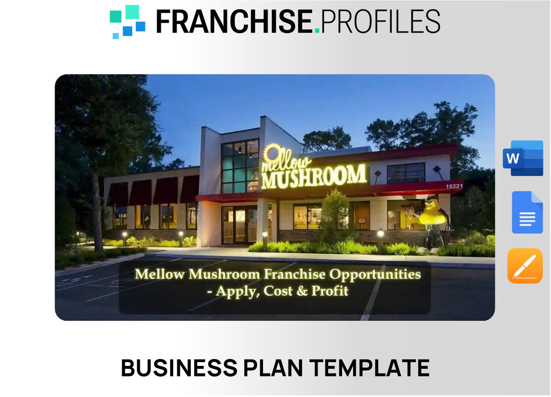 Mellow Mushroom Franchise Business Plan Template