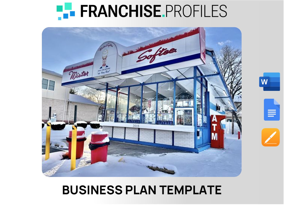 Mister Softee Franchise Business Plan Template