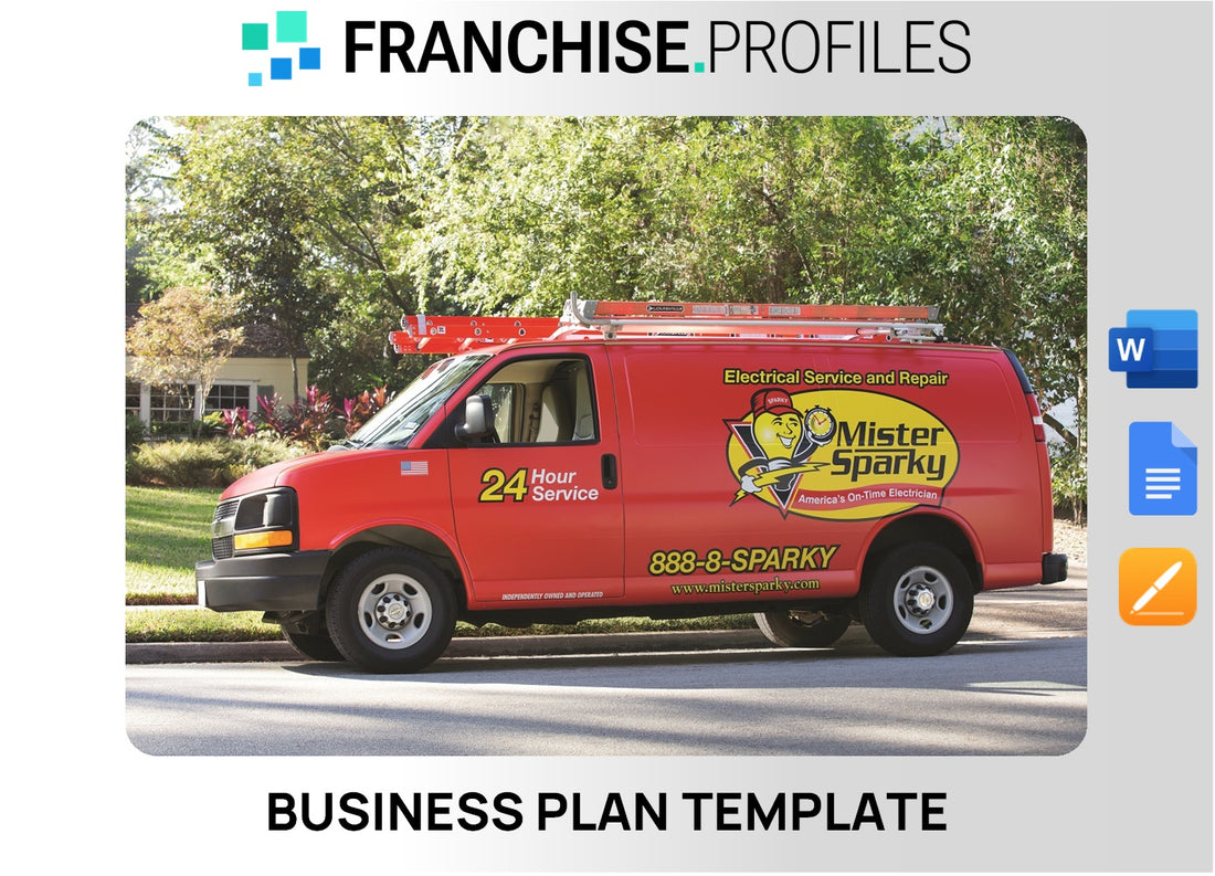 Mister Sparky Franchise Business Plan Template