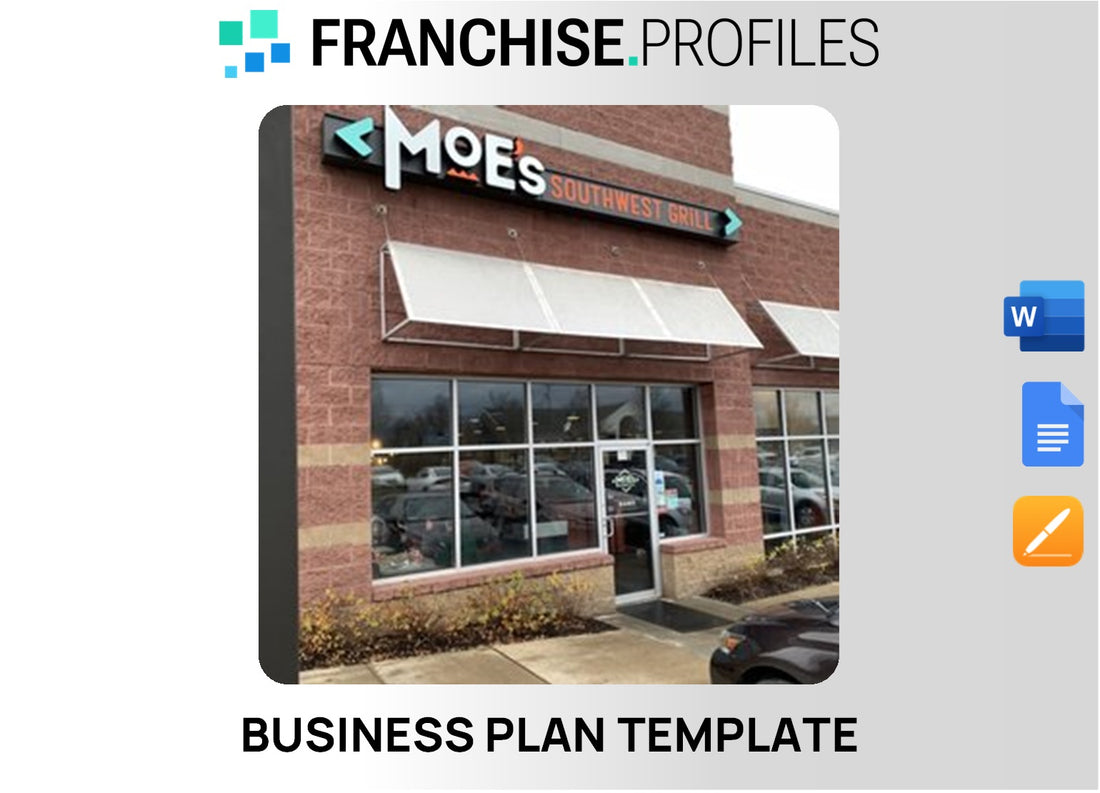 Moe's Southwest Grill Franchise Business Plan Template