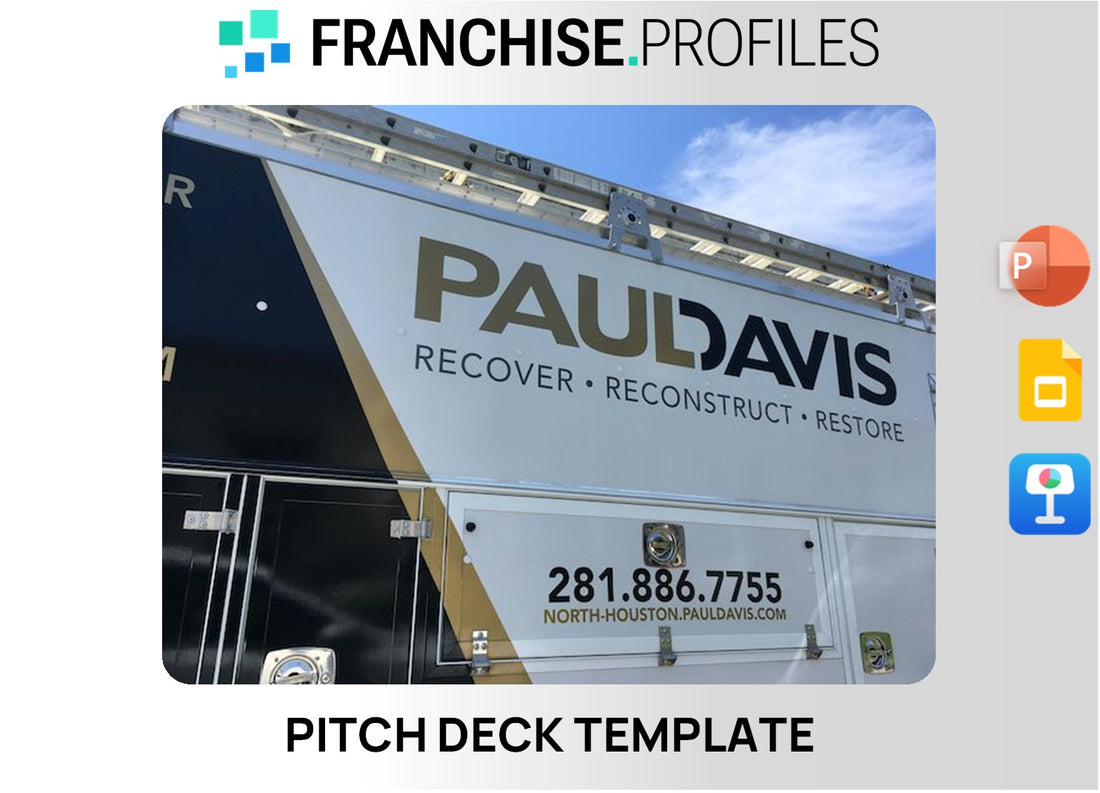 Paul Davis Restoration Franchise Pitch Deck Template