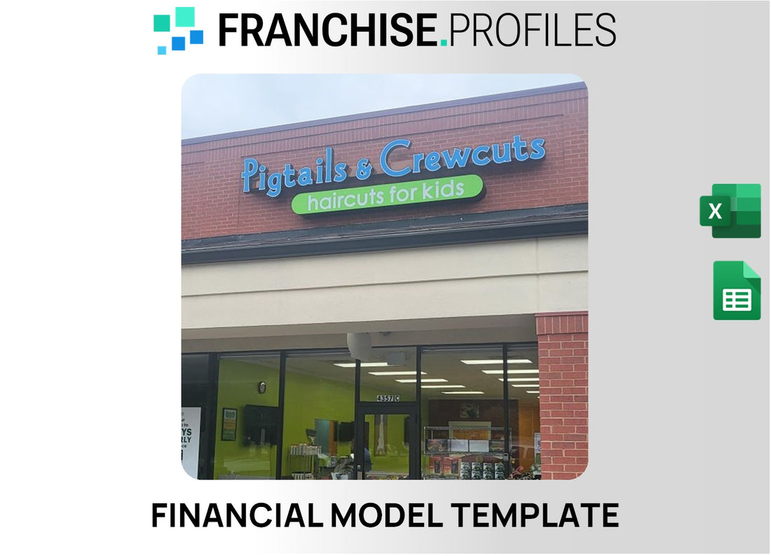 Pigtails & Crewcuts Franchise Financial Model Template