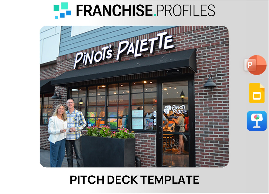 Pinot's Palette Franchise Pitch Deck Template
